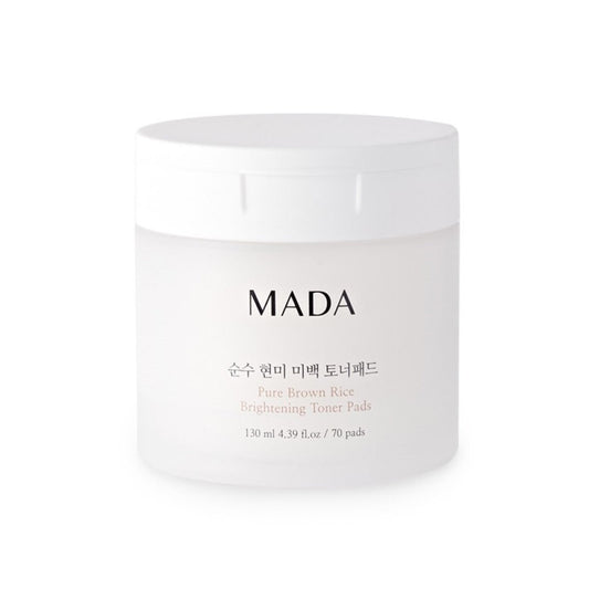 [MADA] 순수 현미 미백 토너패드 130ml (70패드) *2개